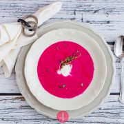 Barszcz czerwony zabielany