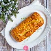 Kulebiak z kapustą i grzybami