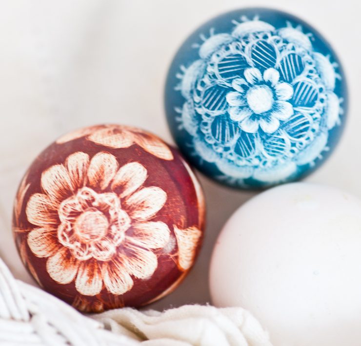 Drapanki - skrobanki - pisanki skrobane