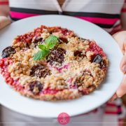 Crumble ze śliwkami