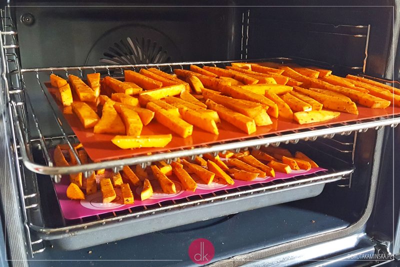 Frytki z batatów - przepis - krok 4