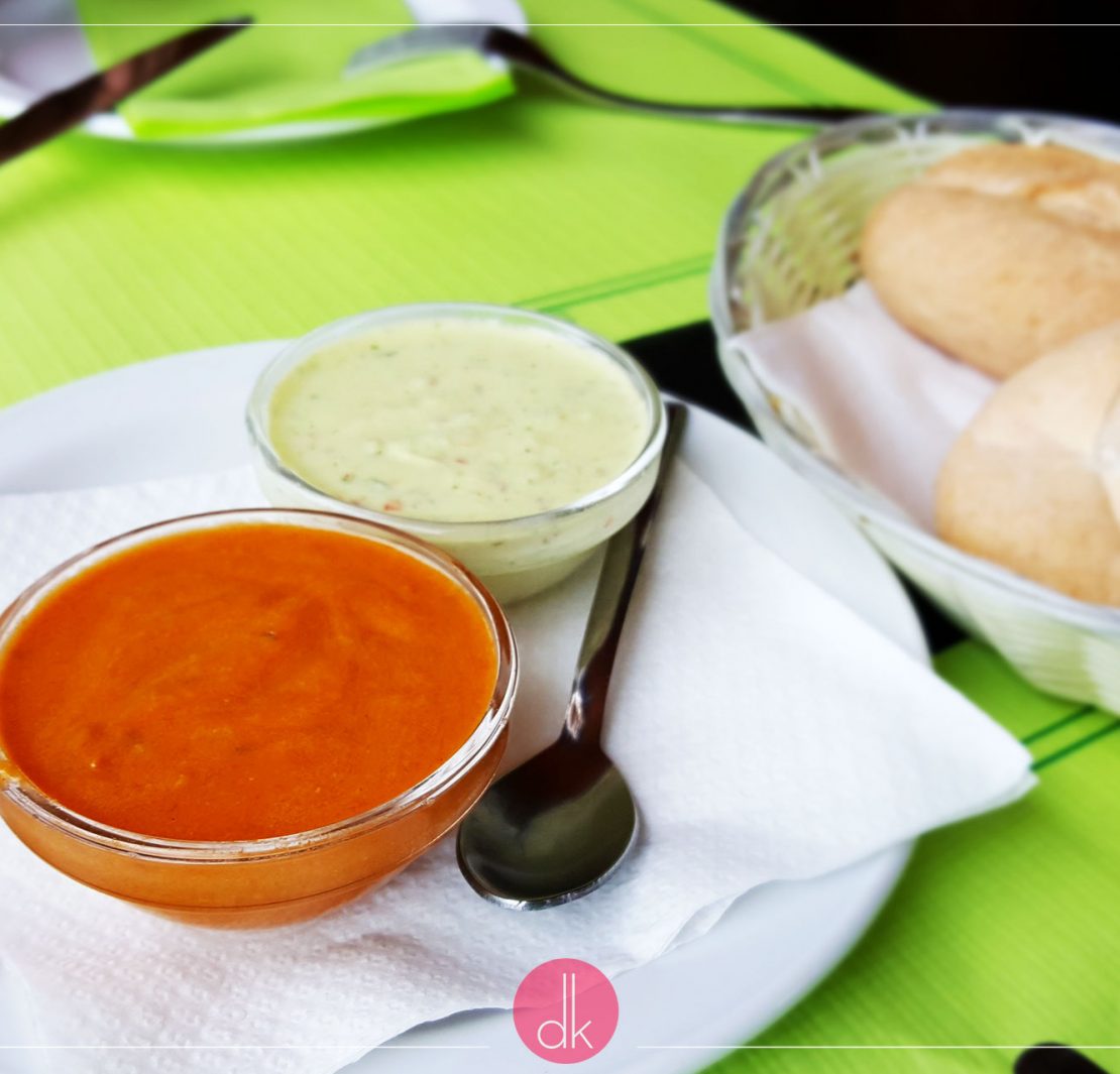 Mojo rojo i mojo verde