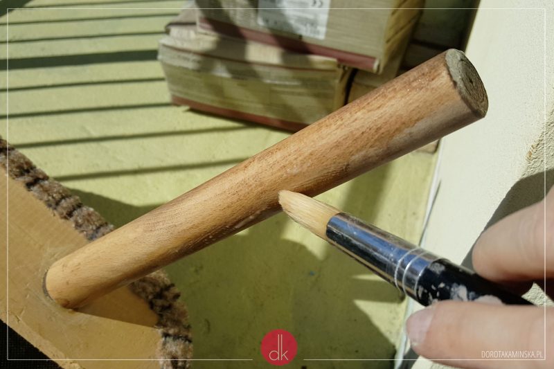 Bejcowanie drewna - krok 3