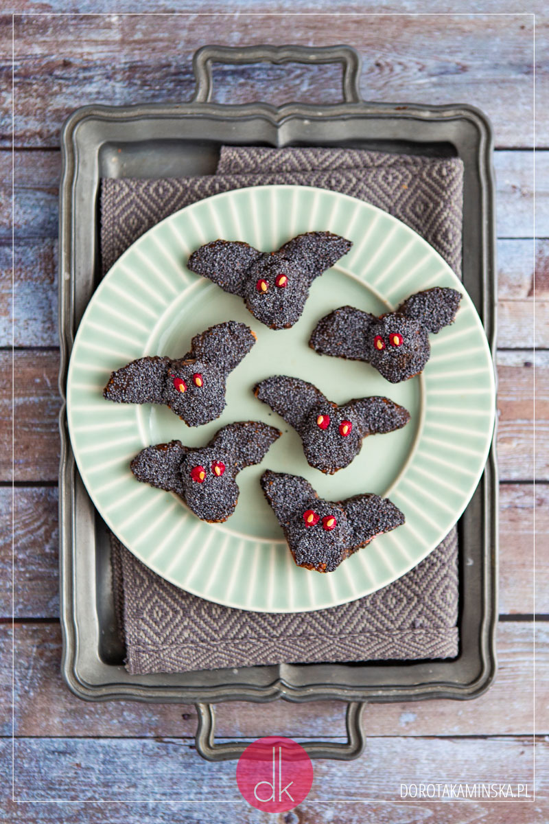 Ciasteczka nietoperze - przepis