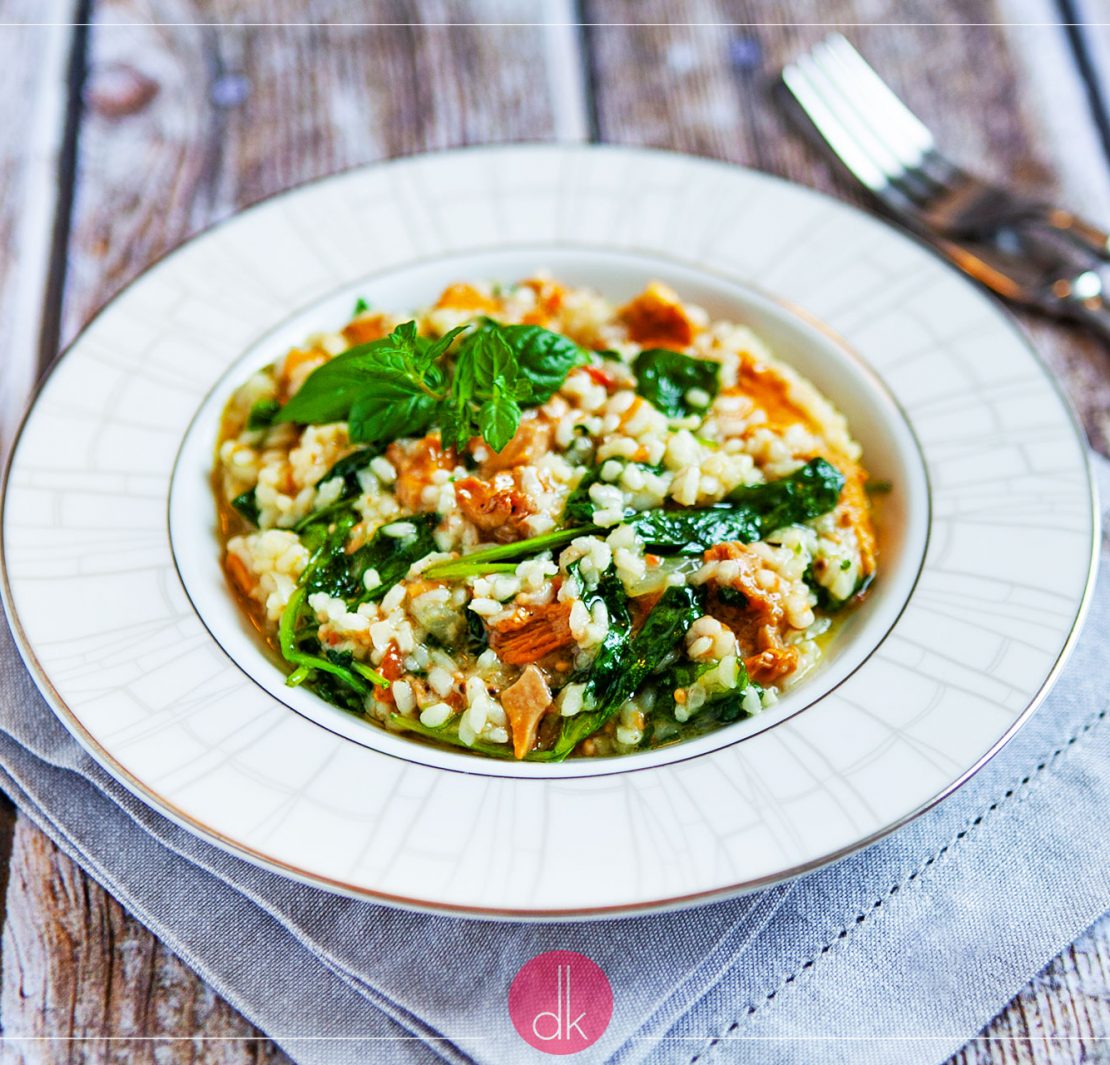 Risotto z kurkami