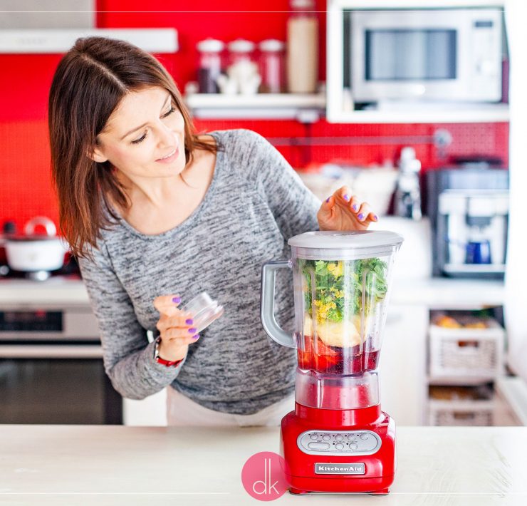 Czerwony blender KitchenAid - recenzja