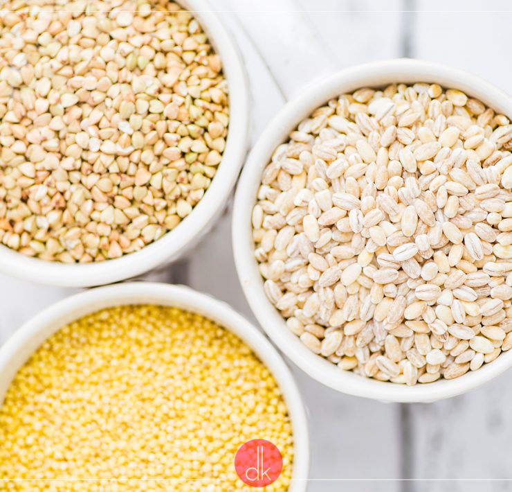 Kasze: jaglana, gryczana i pęczak