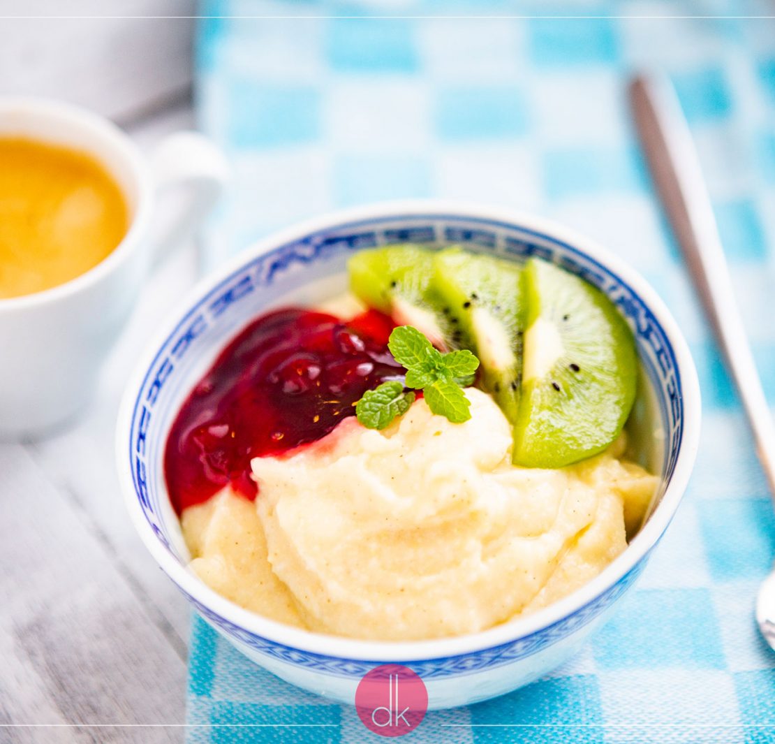 Budyń jaglany - przepis