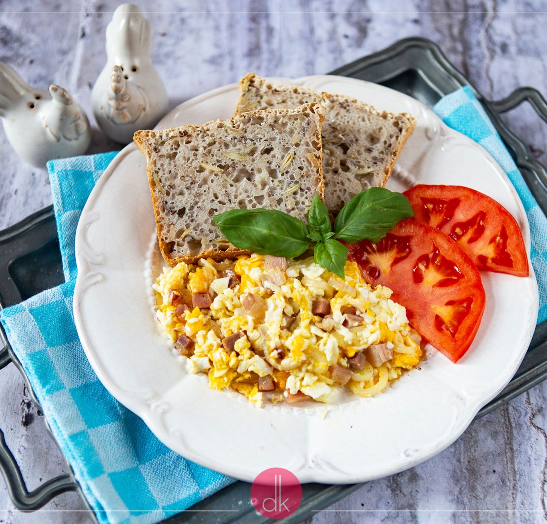 Jajecznica z boczkiem