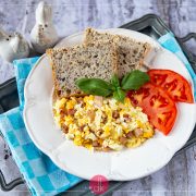 Jajecznica z boczkiem