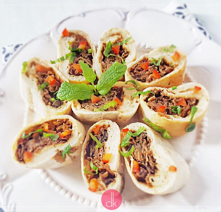 Paszteciki z kapustą i grzybami