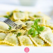 Ravioli ze szpinakiem