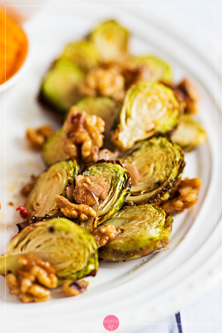 Brukselka pieczona przepis Dorota Kamińska