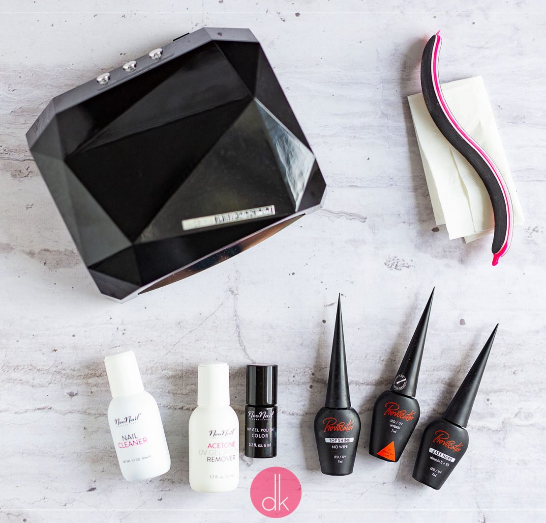 Manicure hybrydowy - zestaw ABC - hybryda - od czego zacząć