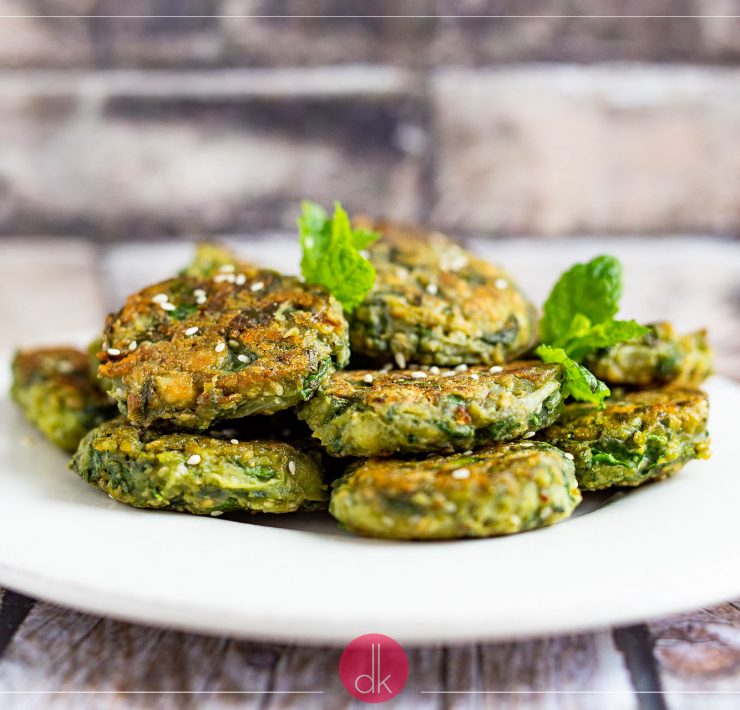 Kotlety ze szpinakiem