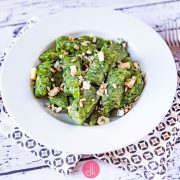 Kopytka ze szpinakiem