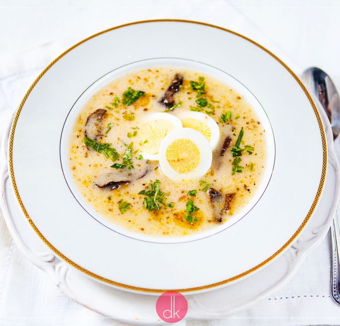 Żurek wegetariański