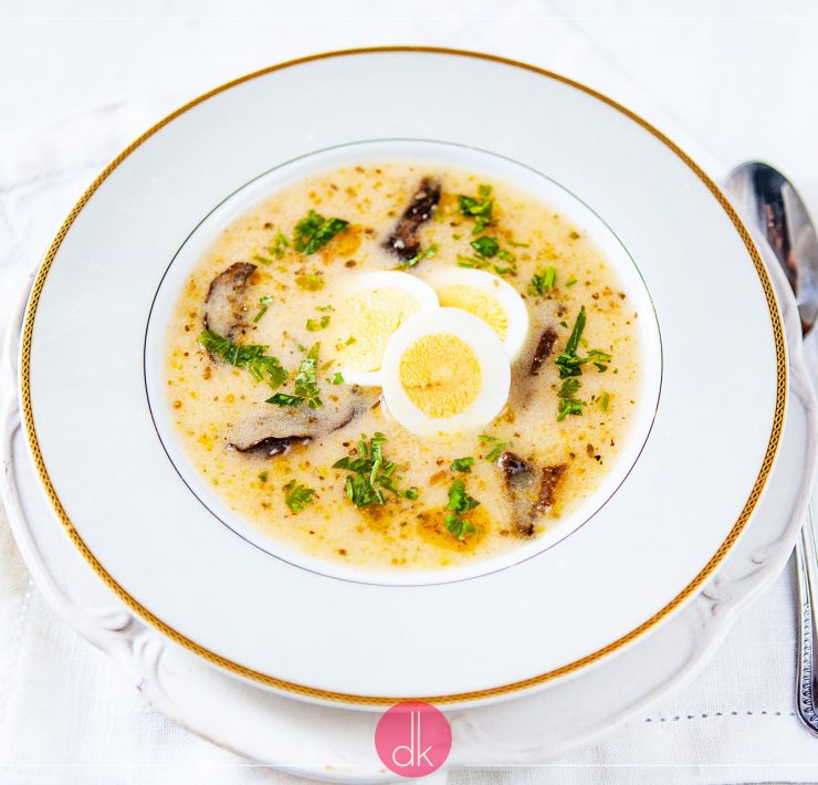 Żurek wegetariański