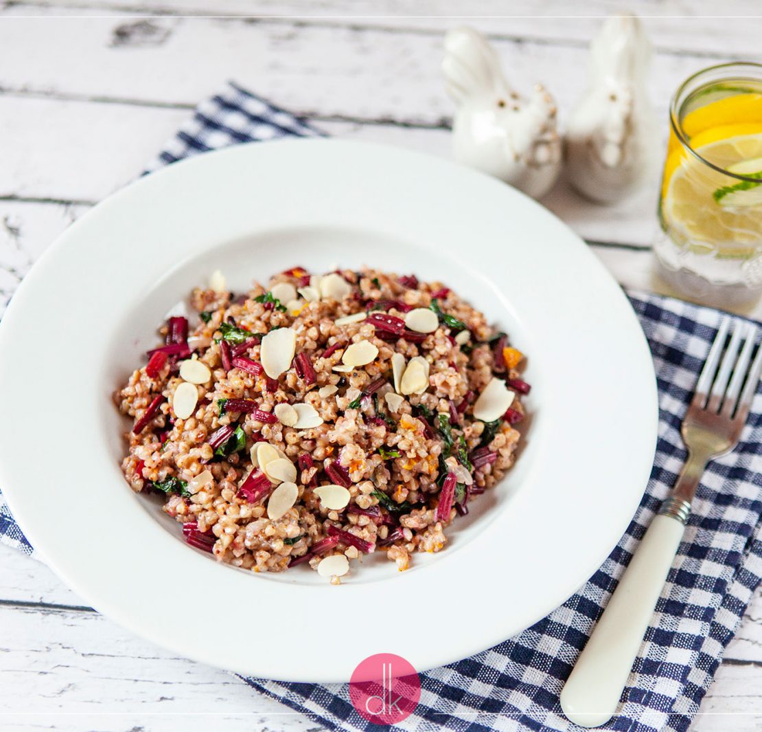 Kaszotto z botwinką