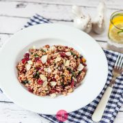 Kaszotto z botwinką