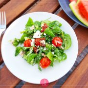 Sałatka z tuńczykiem i pomidorami