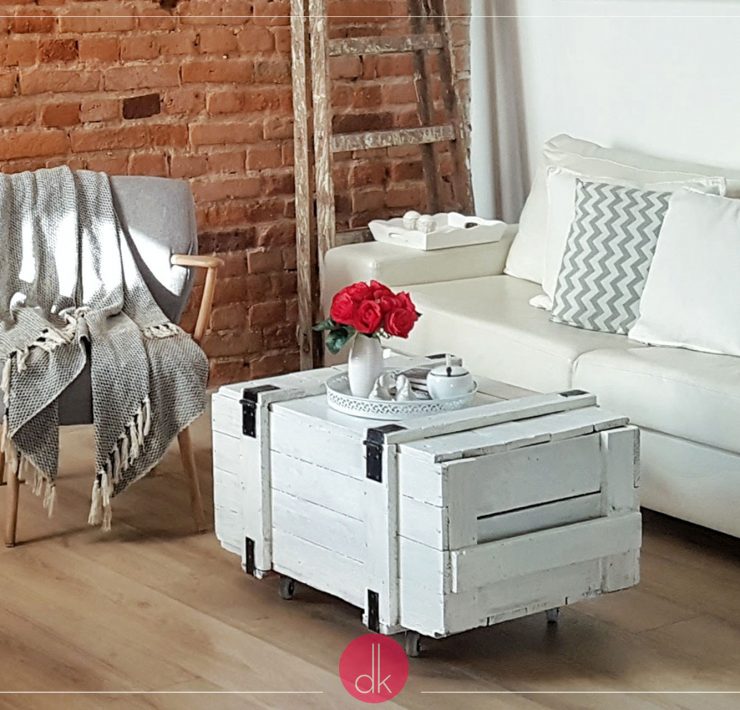 Jak zrobić stolik ze skrzyni wojskowej po amunicji