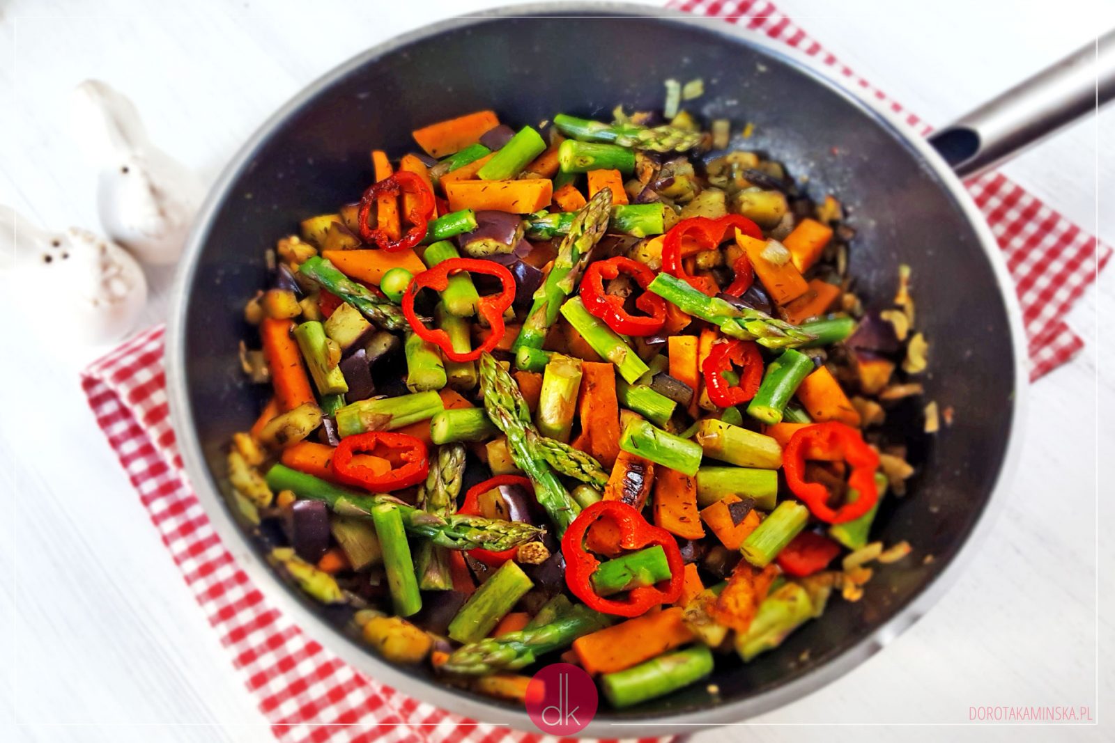 Warzywa z patelni przepis na kilka sposobów Dorota Kamińska