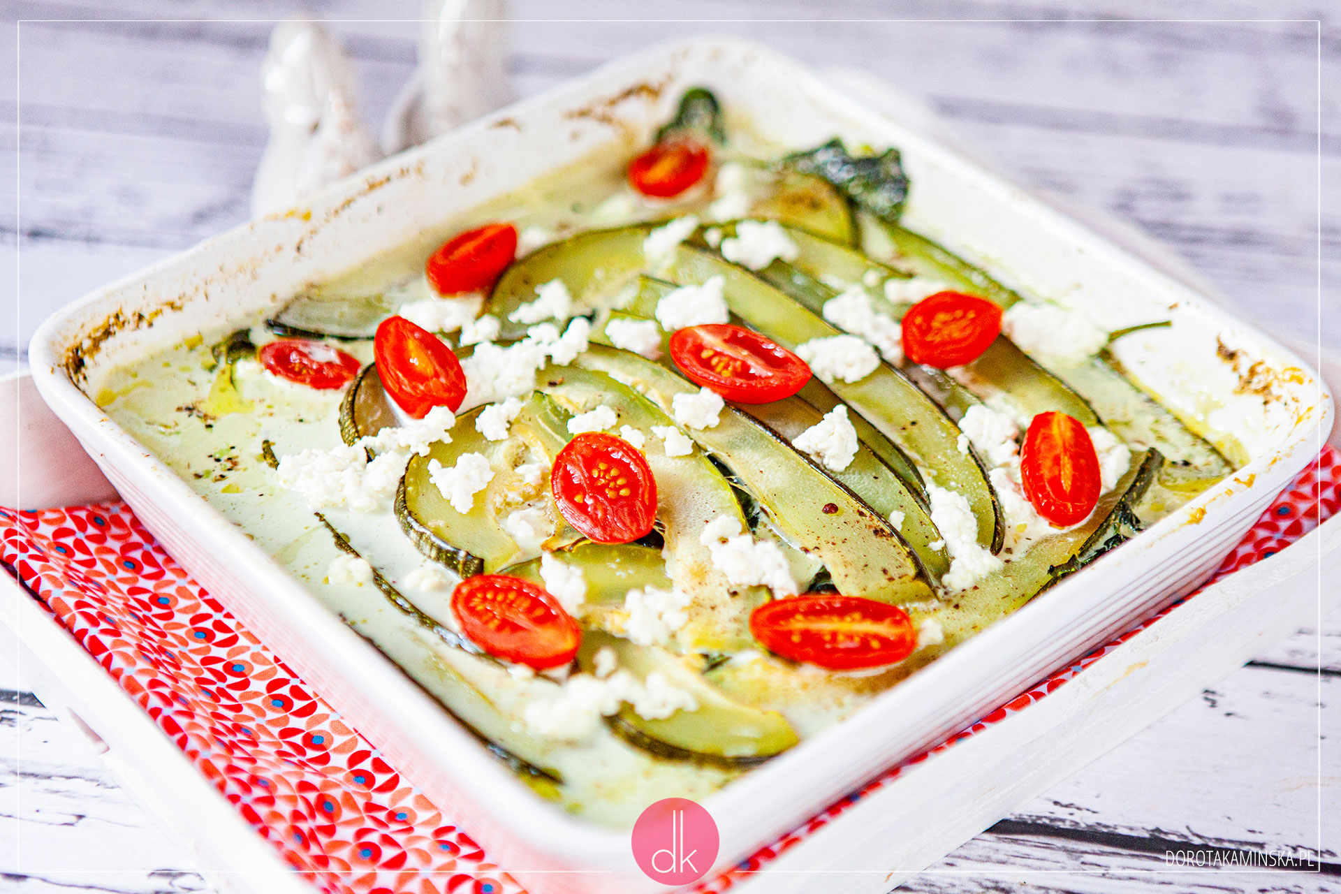 Zapiekanka ze szpinakiem