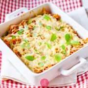 Zapiekany makaron z serem