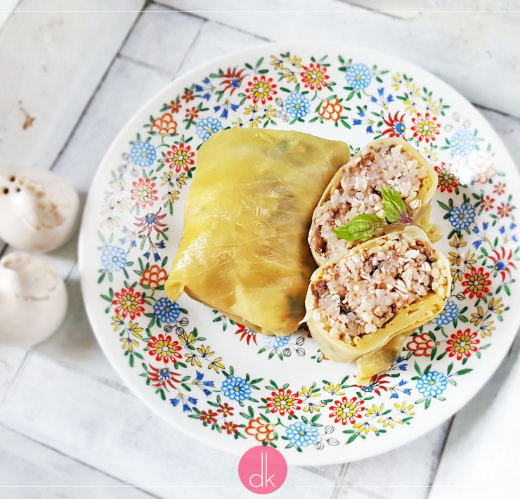 Gołąbki z kaszą gryczaną