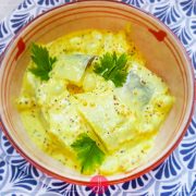 Śledzie w musztardzie