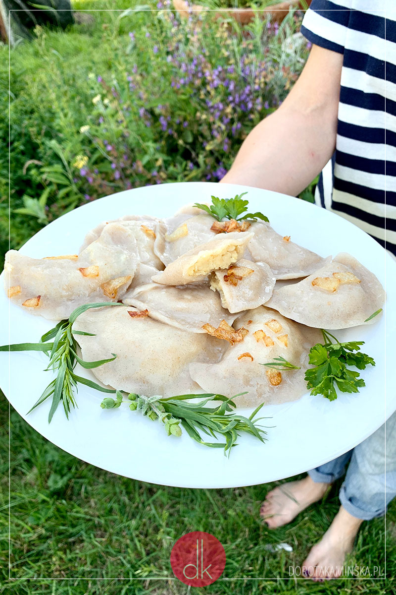 Pierogi z soczewicą przepis