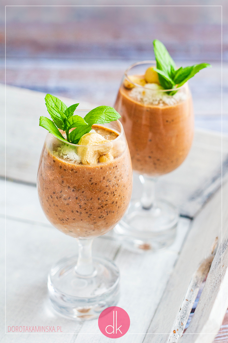 Czekoladowy pudding chia