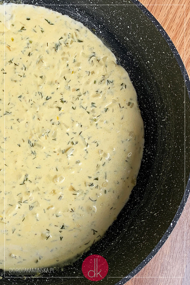 Przepis na sos koperkowy